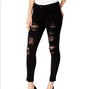 GUESS Distressed Ankle Skinny Jeans